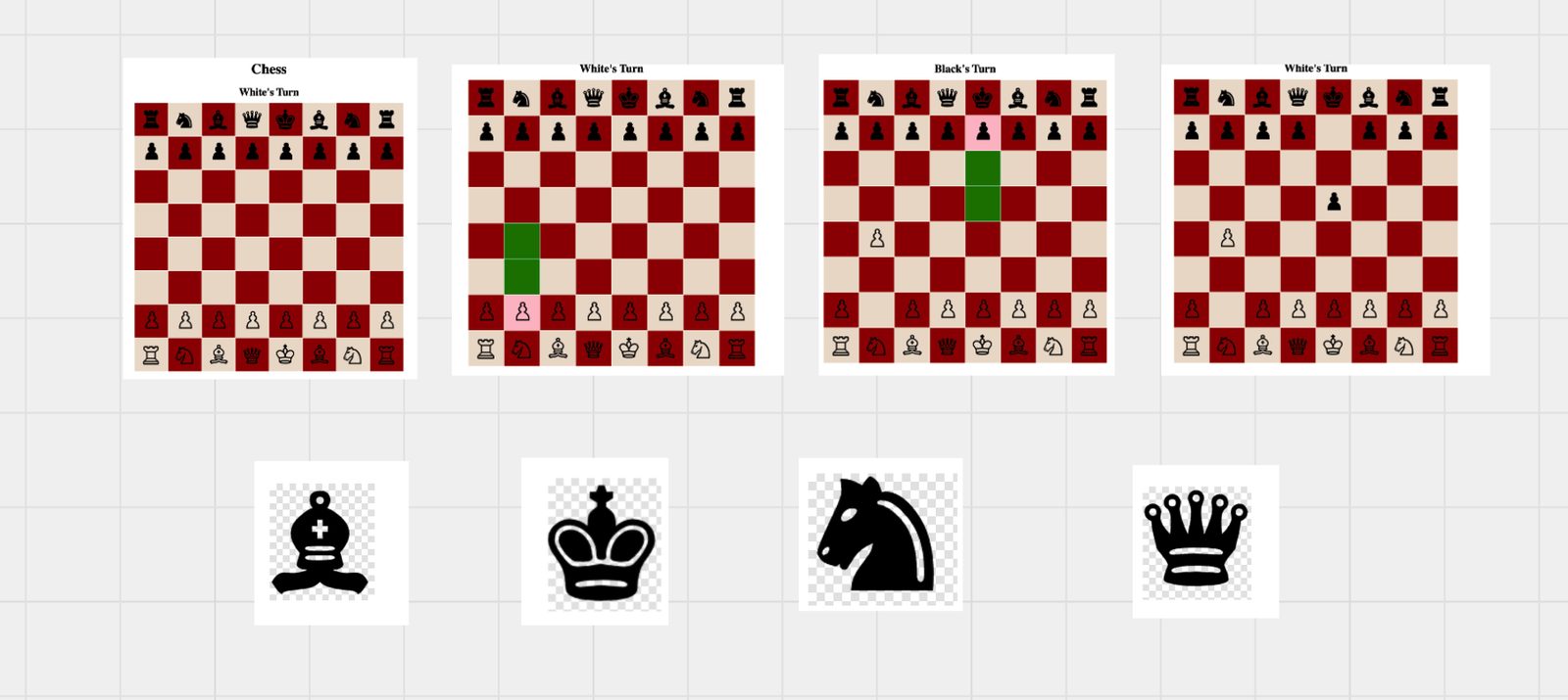 Fun ChessGame move states