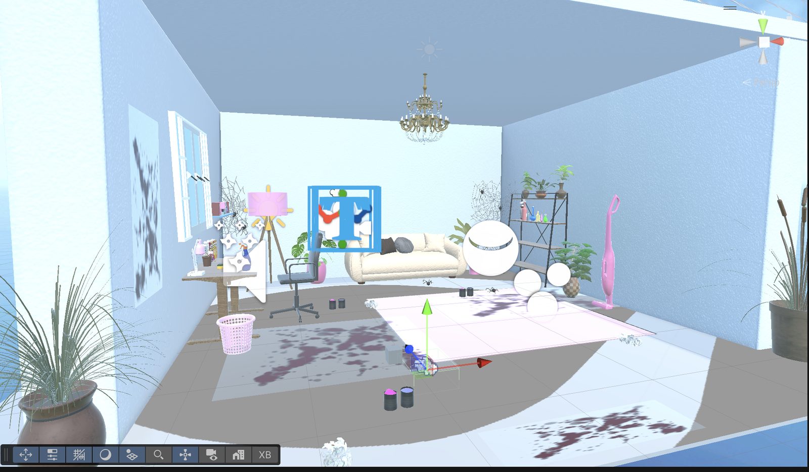 VR project screen 4