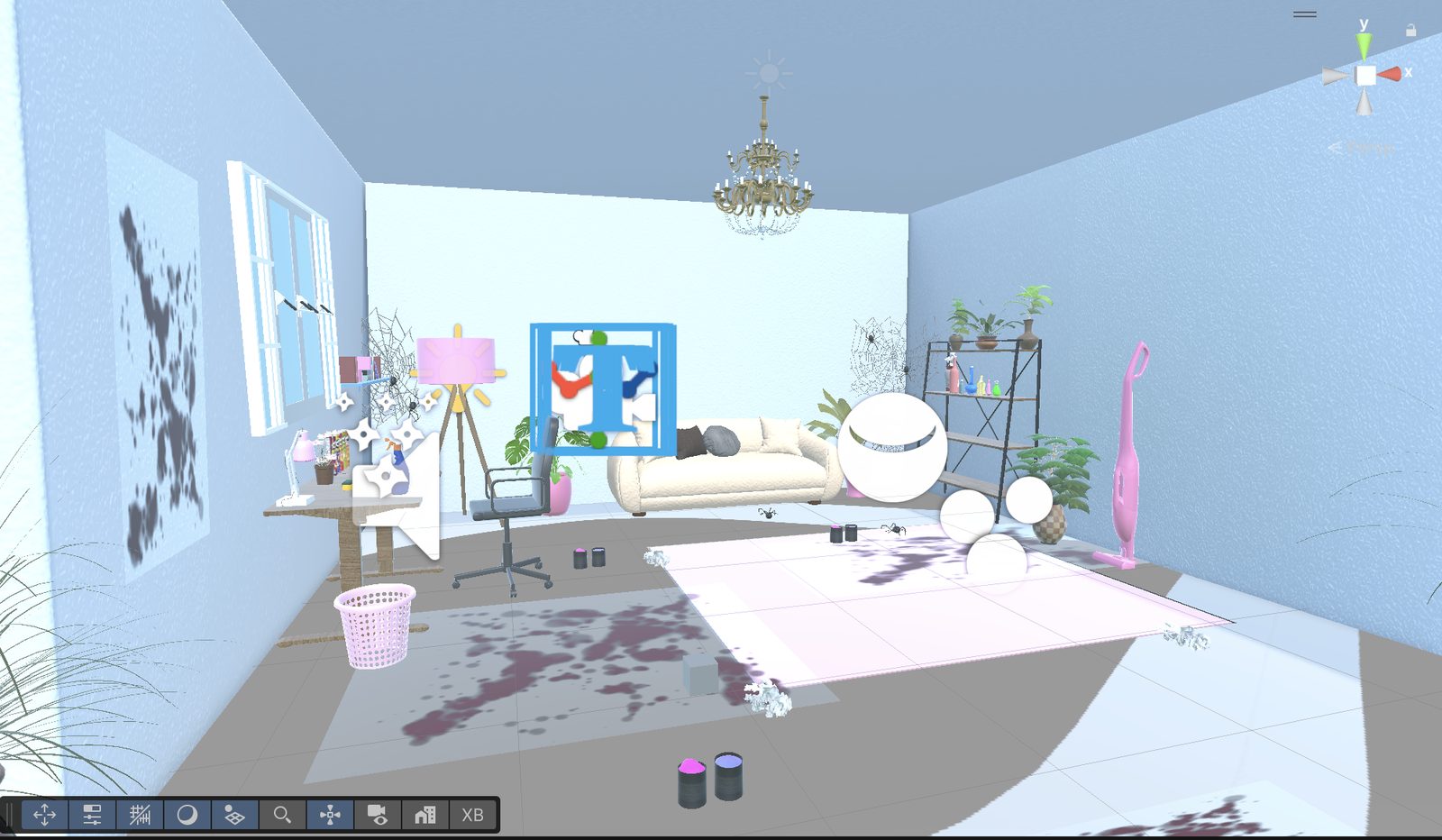 VR project screen 5